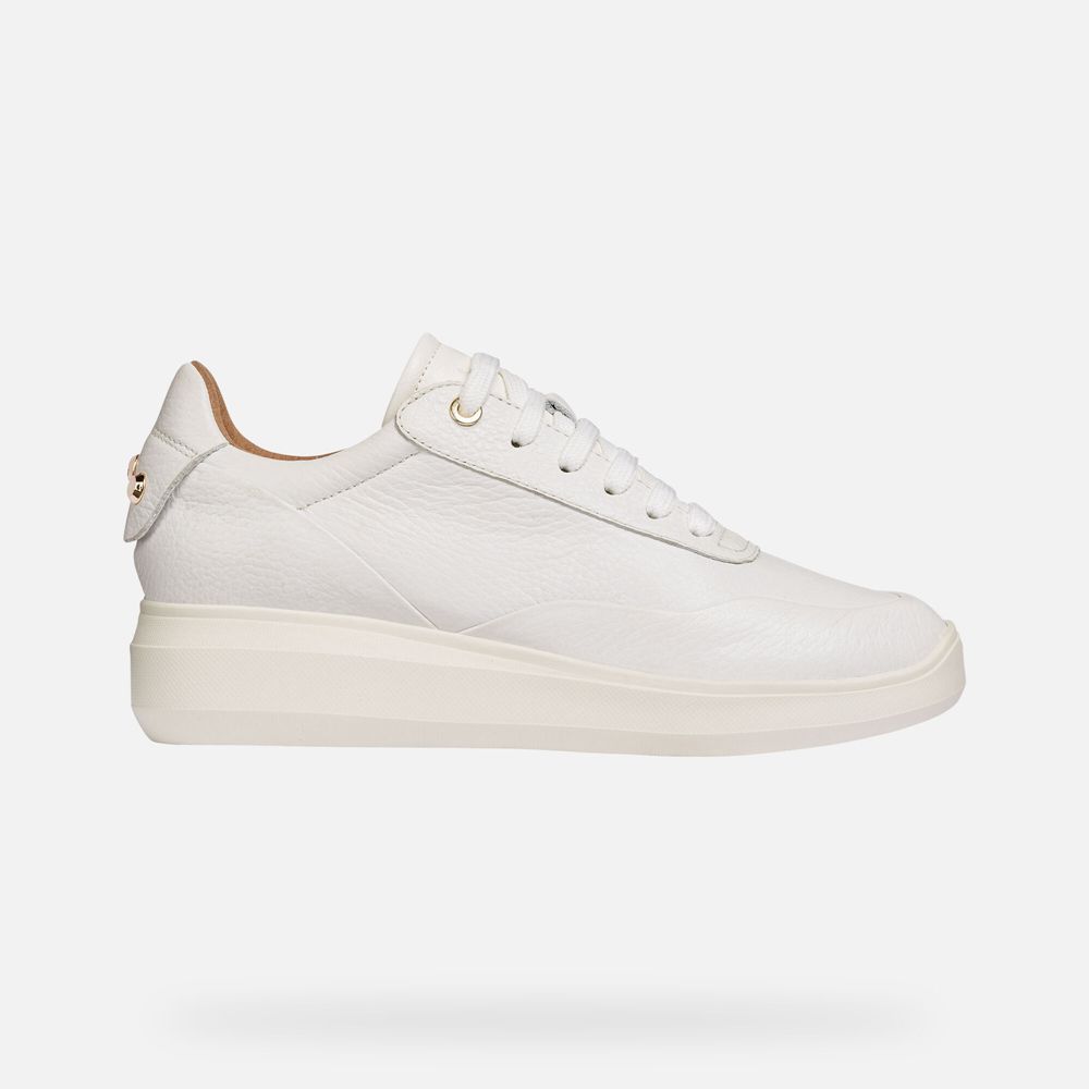 Tenis Geox Senhora Branco - Rubidia - VDWIL9126